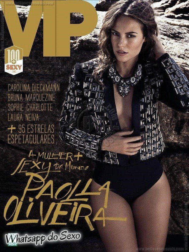 Paolla Oliveira capa da Revista Vip novembro de 2013