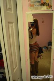 Gringa gostosa caiu no whatsapp só de calcinha