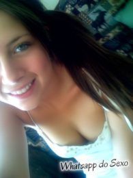 Novinha dos olhos claros caiu no whatsapp