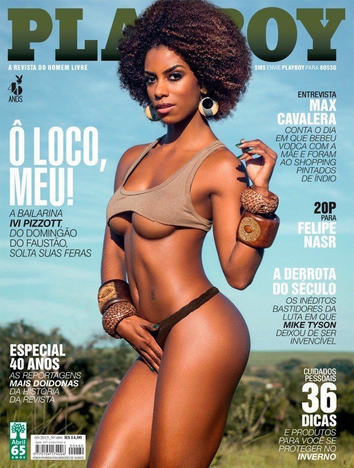 Ivi Pizzott (dançarina do Faustão) na playboy de maio 2015