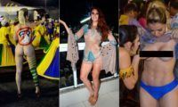 Gostosas peladas no carnaval