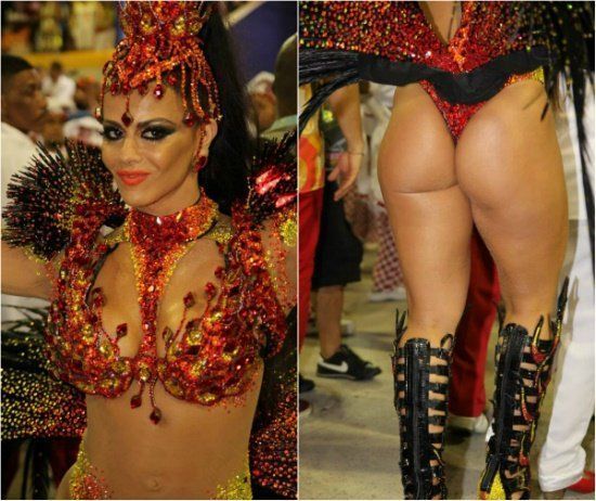 Fotos da Viviane Araújo nua pelada no carnaval (3)