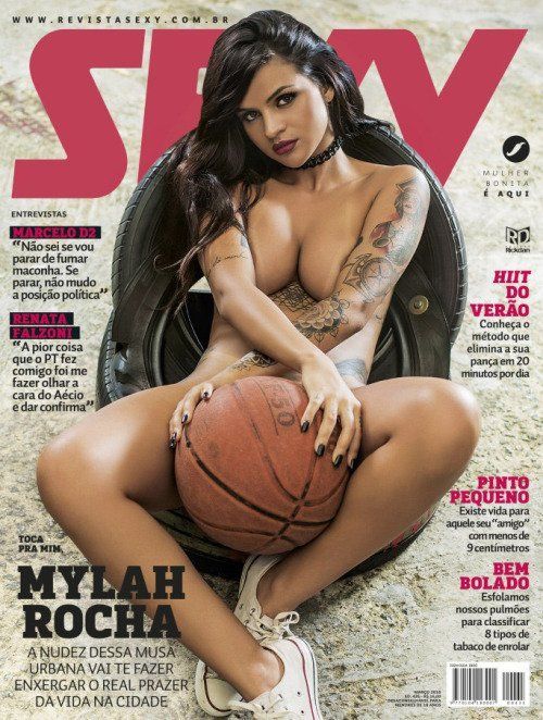Fotos da Mylah Rocha nua na revista sexy (1)