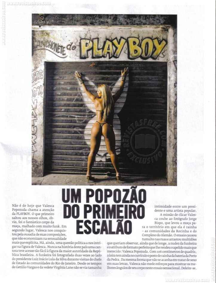 Fotos de Valesca Popozuda Nua na Revista Playboy