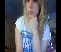 Ninfeta linda do bucetão cabeludo na webcam