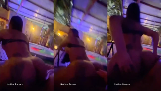 Nadine Borges transando e gemendo gostoso demais