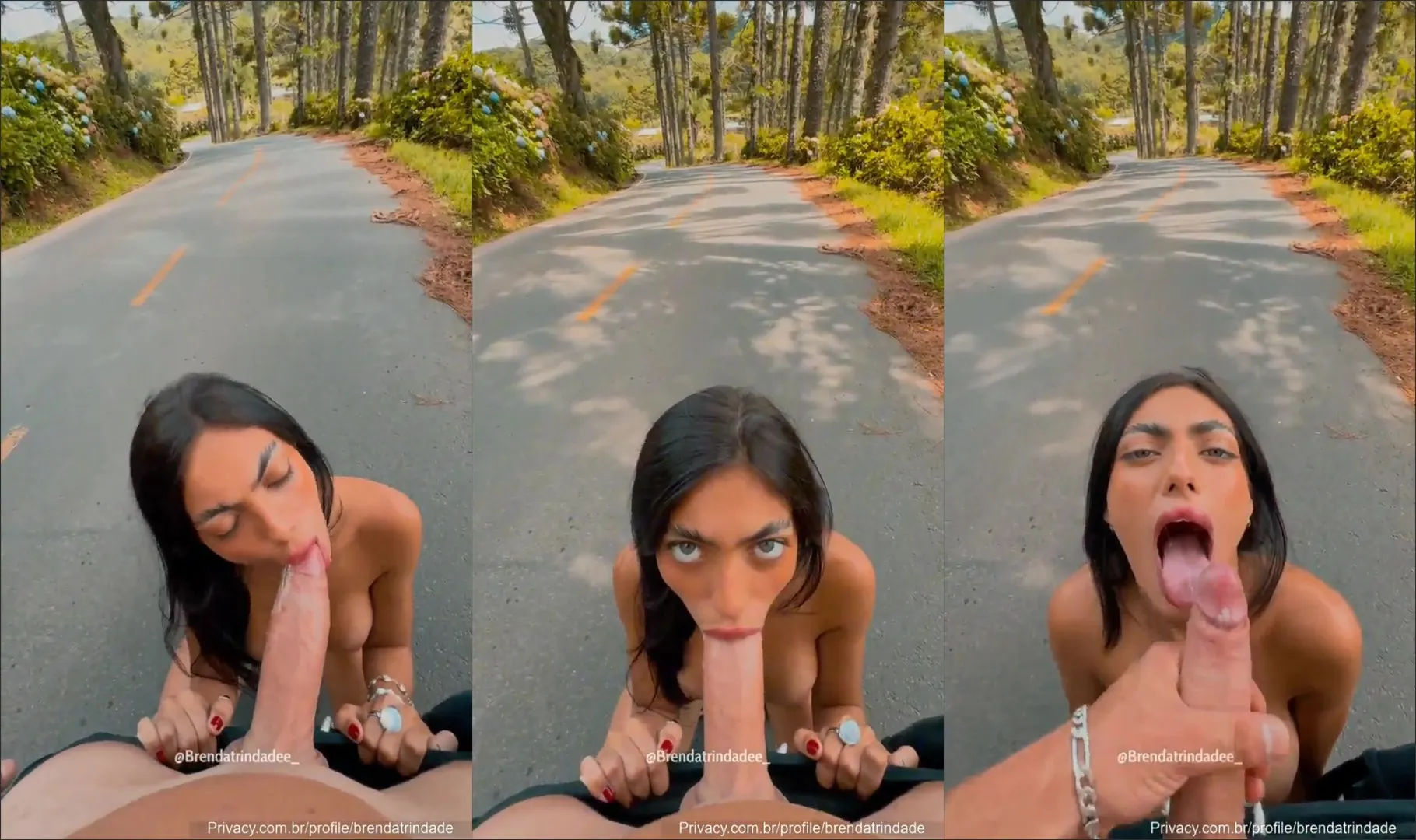 Privacy Brenda Trindade chupando pau grande na rua