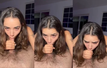 Jameliz onlyfans mamando com tesão demais na piroca